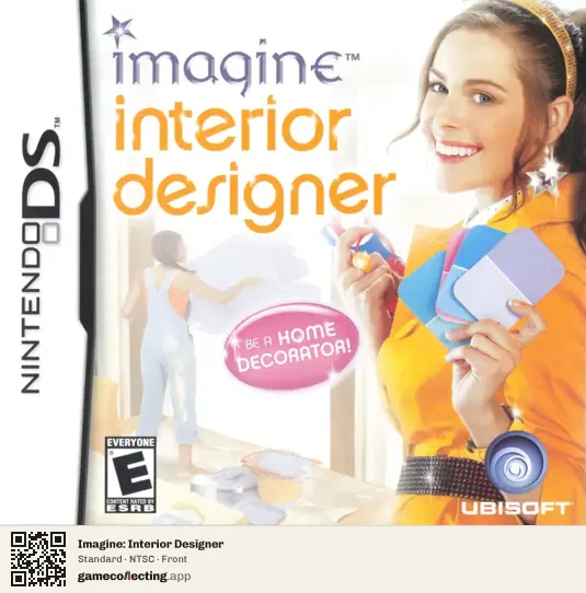 Imagine: Interior Designer Nintendo DS, NTSC box front