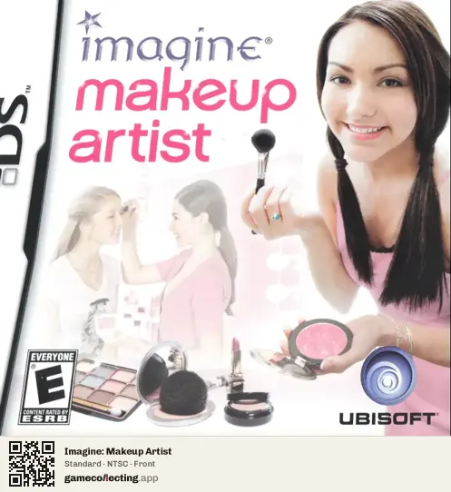 Imagine: Makeup Artist Nintendo DS, NTSC box front