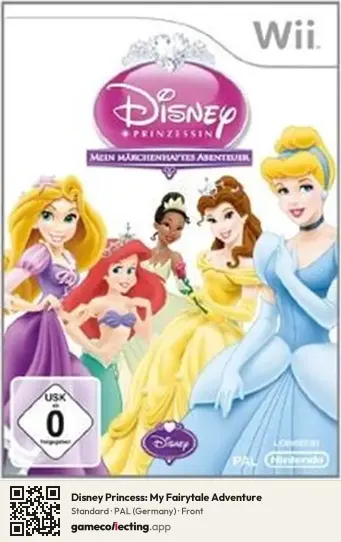 Disney Princess: My Fairytale Adventure Nintendo Wii, Germany box front