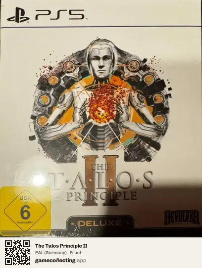 The Talos Principle II PlayStation 5, Germany box front