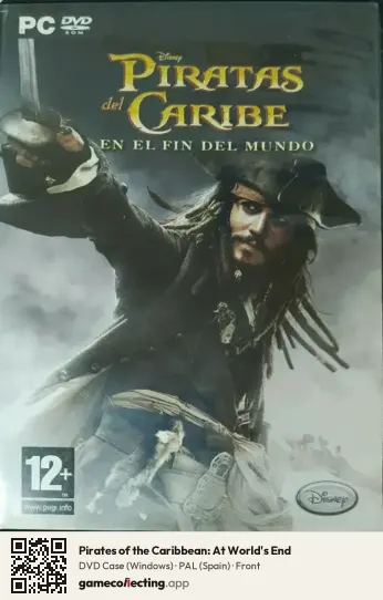 Pirates of the Caribbean: At World's End Computer, Spain box front
