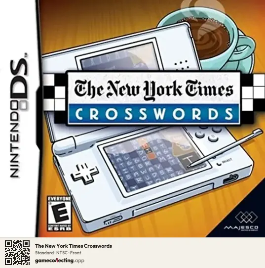 The New York Times Crosswords Nintendo DS, NTSC box front