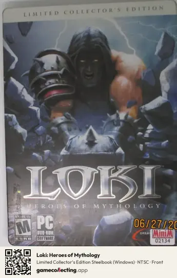 Loki: Heroes of Mythology Computer, NTSC box front