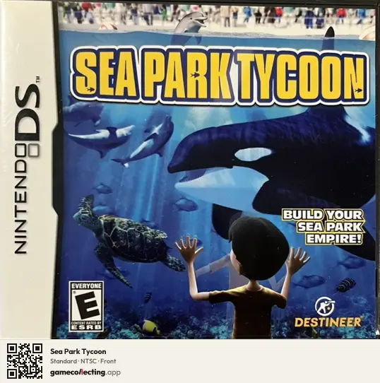 Sea Park Tycoon Nintendo DS, NTSC box front