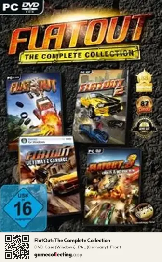 FlatOut: The Complete Collection Computer, Germany box front