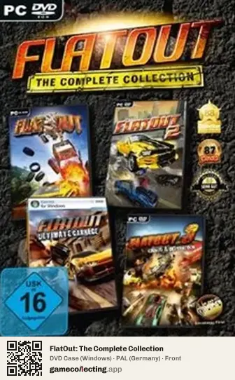 FlatOut: The Complete Collection Computer, Germany box front