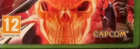 Ultimate Marvel vs. Capcom 3, the PEGI square on its front