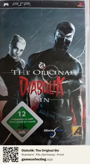 Diabolik: The Original Sin PlayStation Portable, Germany box front