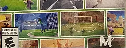 40 Sports Games in 1, the ESRB box on its front