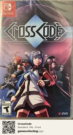CrossCode Nintendo Switch, PAL box front