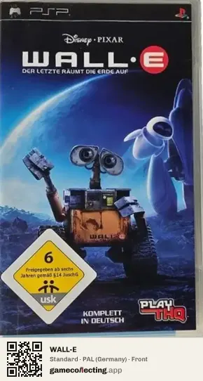 WALL-E PlayStation Portable, Germany box front