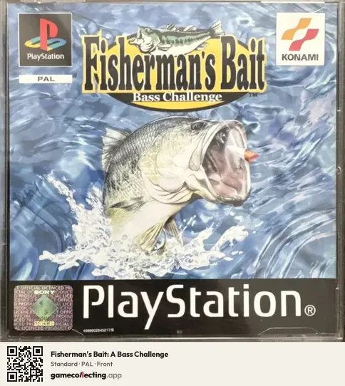 Fisherman's Bait: A Bass Challenge PlayStation, PAL box front