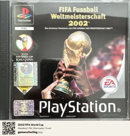 2002 FIFA World Cup PlayStation, Germany box front