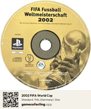 2002 FIFA World Cup PlayStation, PAL disc
