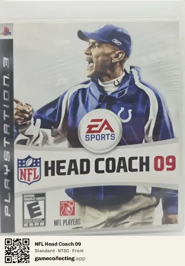 NFL Head Coach 09 PlayStation 3, NTSC box front