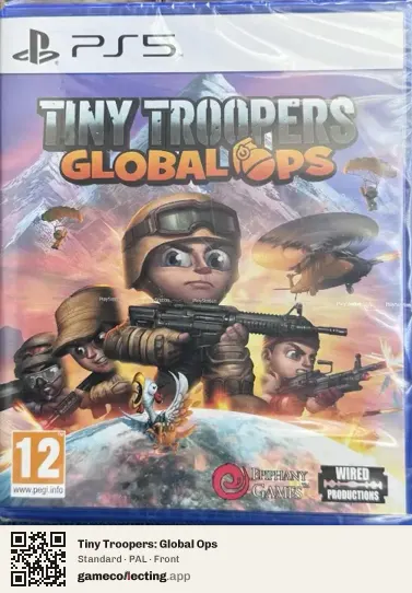 Tiny Troopers: Global Ops PlayStation 5, PAL box front