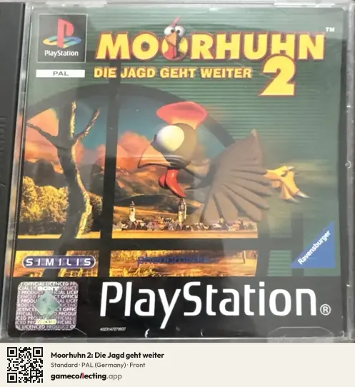 Moorhuhn 2: Die Jagd geht weiter PlayStation, Germany box front
