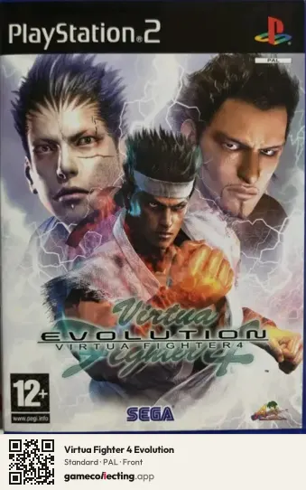 Virtua Fighter 4 Evolution PlayStation 2, PAL box front