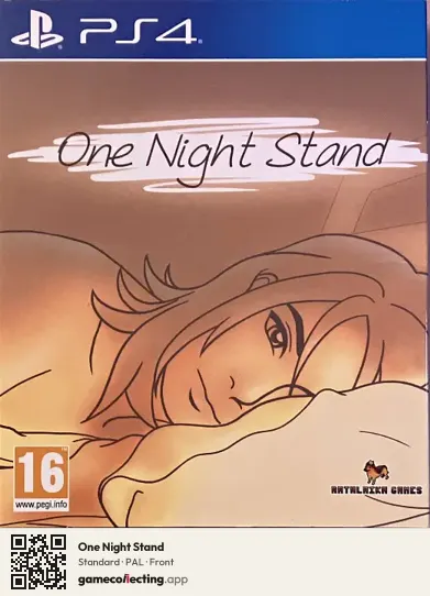 One Night Stand PlayStation 4, PAL box front