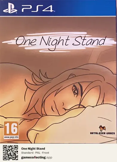 One Night Stand PlayStation 4, PAL box front