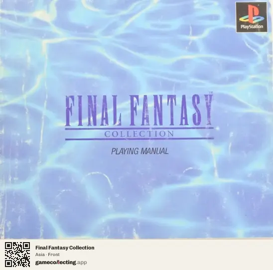 Final Fantasy Collection PlayStation, Asia box front