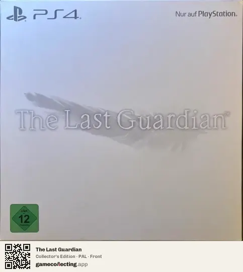 The Last Guardian PlayStation 4, PAL box front