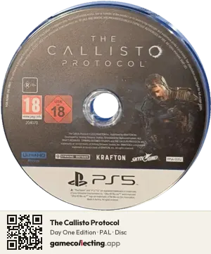 The Callisto Protocol PlayStation 5, PAL disc