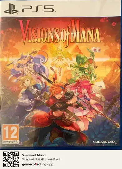 Visions of Mana PlayStation 5, France box front
