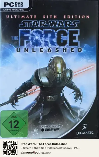 Star Wars: The Force Unleashed Computer, Germany box front