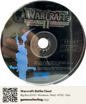 Warcraft: Battle Chest Computer, NTSC disc