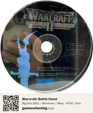 Warcraft: Battle Chest Computer, NTSC disc