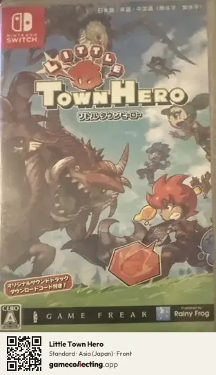 Little Town Hero Nintendo Switch, Asia box front