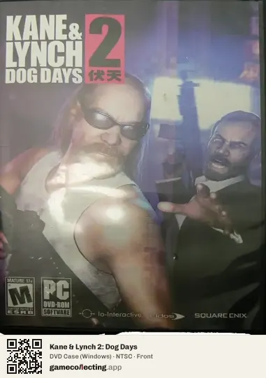 Kane & Lynch 2: Dog Days Computer, NTSC box front