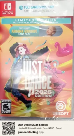 Just Dance 2025 Edition Nintendo Switch, NTSC box front