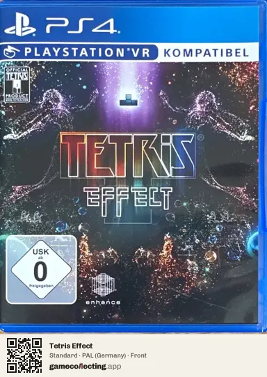 Tetris Effect PlayStation 4, Germany box front