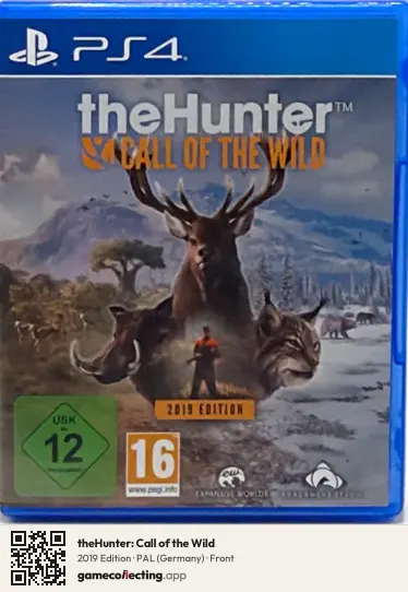 theHunter: Call of the Wild PlayStation 4, Germany box front