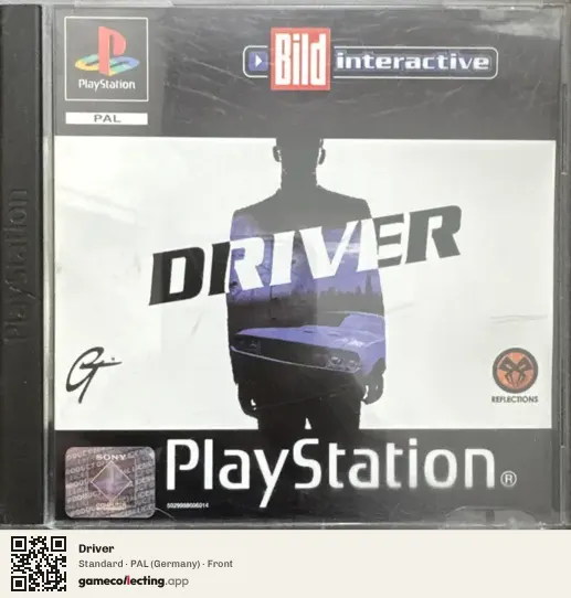 Driver PlayStation, Germany box front