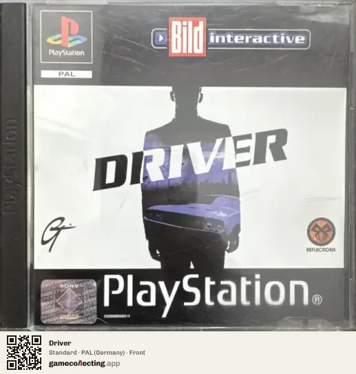 Driver PlayStation, Germany box front