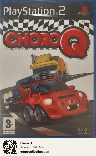 Choro Q PlayStation 2, PAL box front