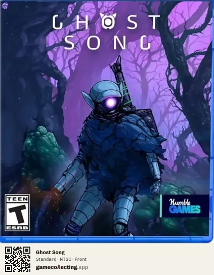 Ghost Song PlayStation 5, NTSC box front