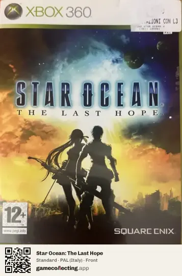 Star Ocean: The Last Hope Xbox 360, Italy box front