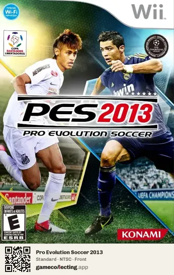 Pro Evolution Soccer 2013 Nintendo Wii, NTSC box front