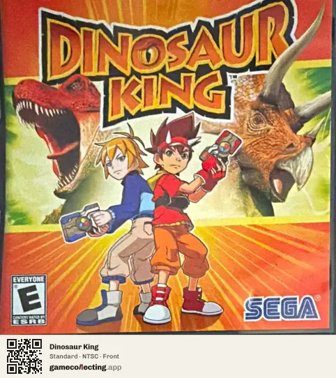 Dinosaur King Nintendo DS, NTSC box front