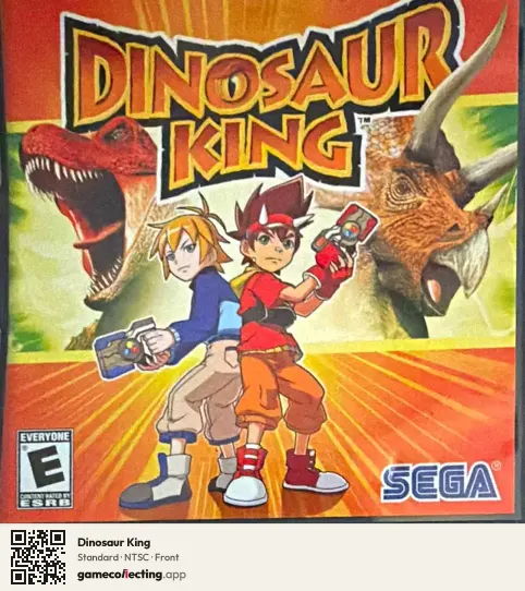 Dinosaur King Nintendo DS, NTSC box front