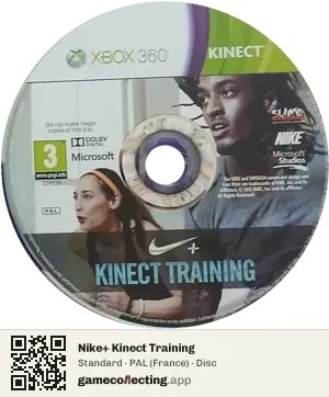 Nike+ Kinect Training Xbox 360, PAL disc
