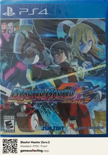 Blaster Master Zero 2 PlayStation 4, NTSC box front
