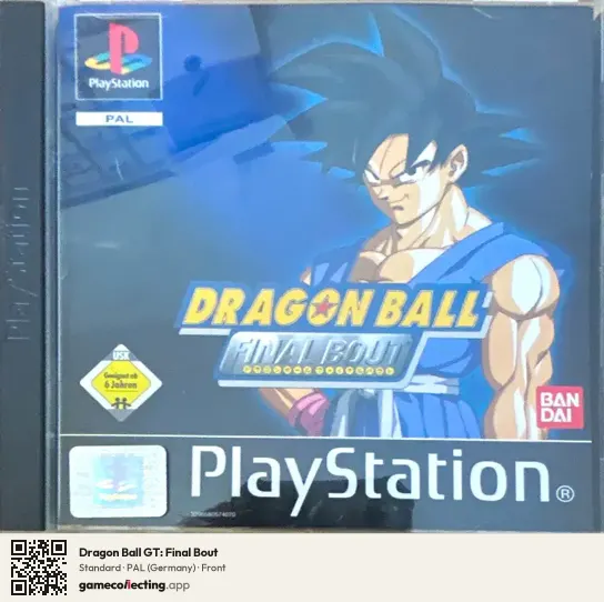 Dragon Ball GT: Final Bout PlayStation, Germany box front