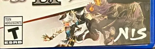 Ys IX: Monstrum Nox, the ESRB box on its front