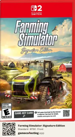 Farming Simulator: Signature Edition Nintendo Switch 2, NTSC box front