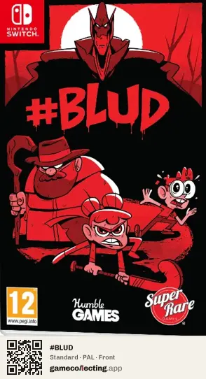 #BLUD Nintendo Switch, PAL box front